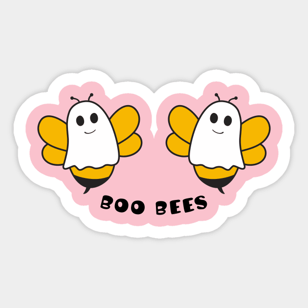 Boo Bees Sticker by SisterSVG